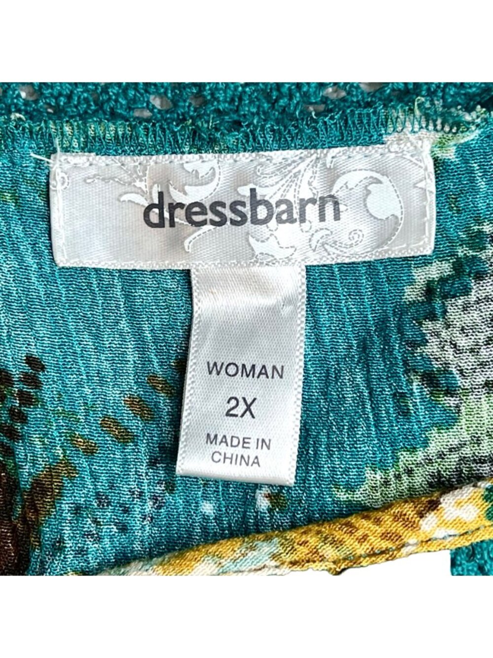 SUMMER CLEARANCE Dressbarn Womens 2X Top - Picture 4 of 13